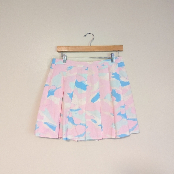 bp Dresses & Skirts - BP Nordstrom Pleated Cotton Candy Mini Skirt